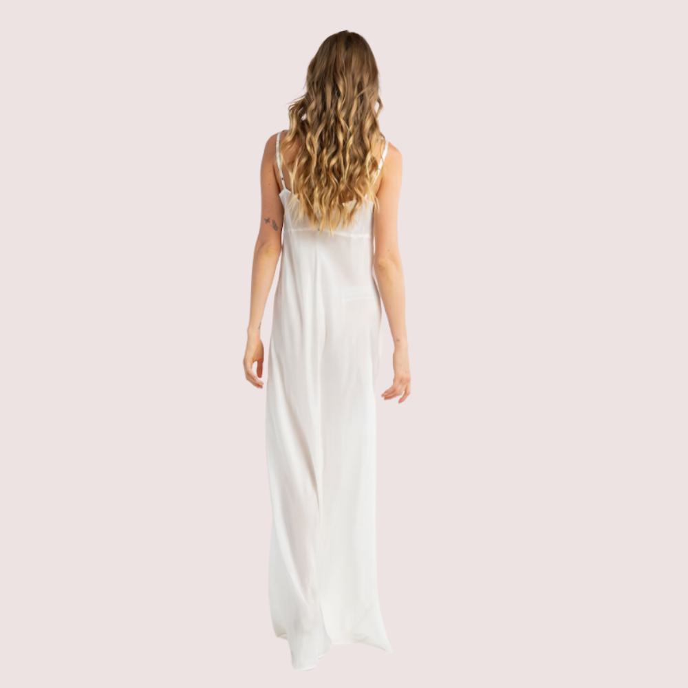 Ethereal Glow Sheer Mesh Slip – Plus Size Snazzyway