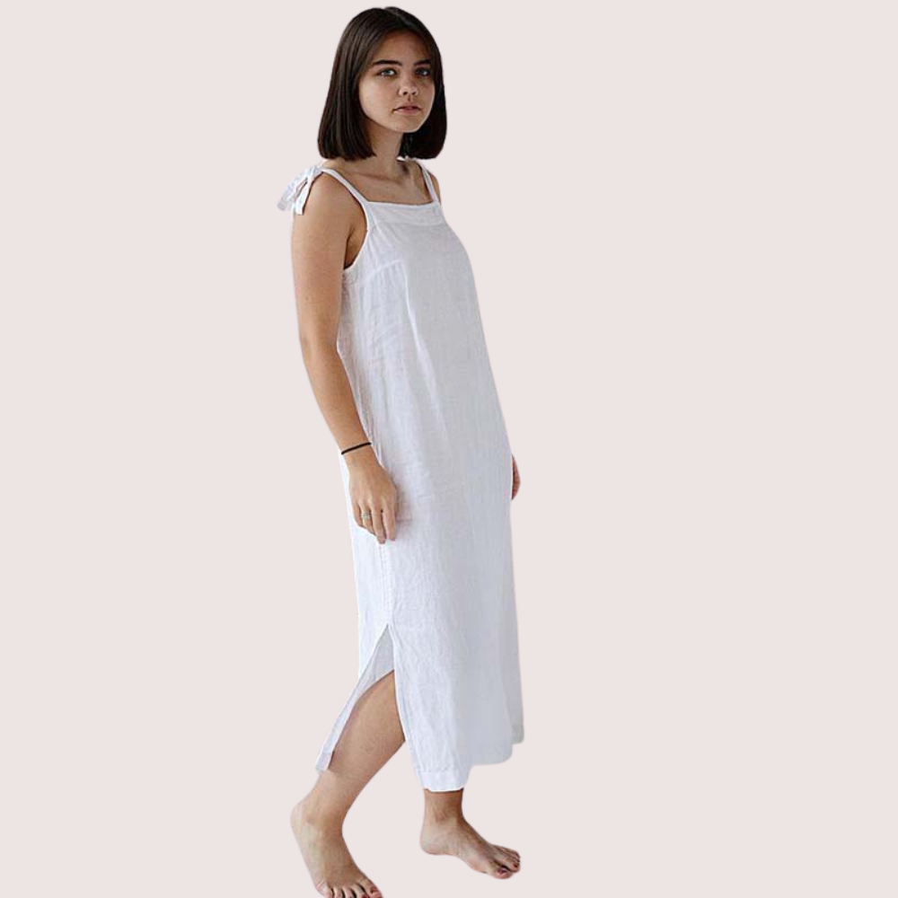 Douceur Pure White Organic Cotton Sleepwear Snazzyway
