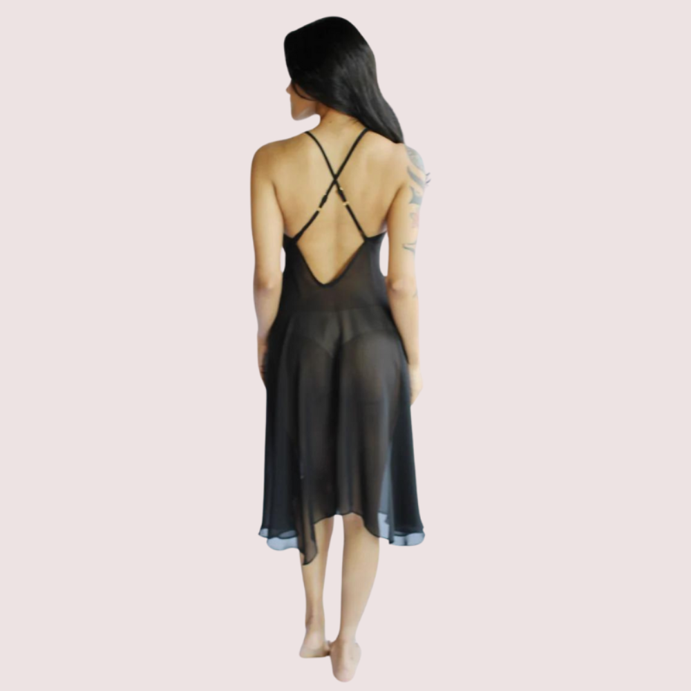 Blushing Bride Sheer Nightgown β Plus Size Snazzyway