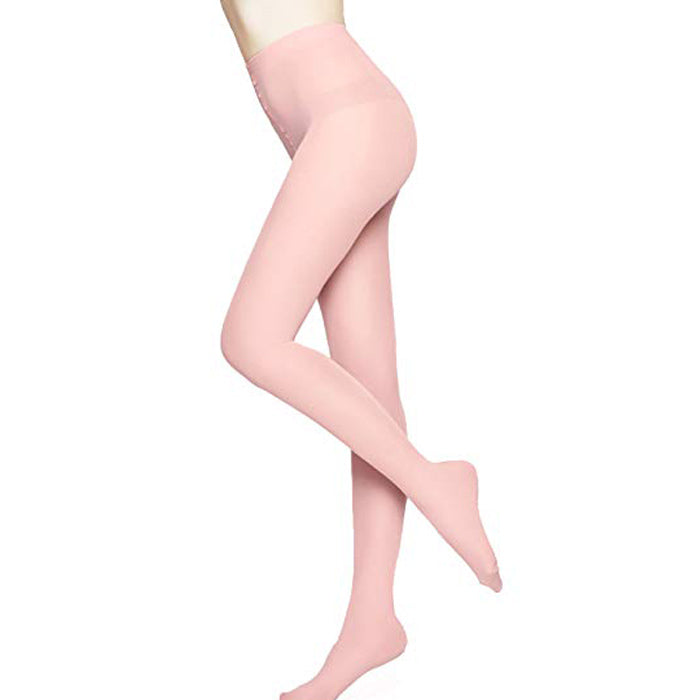 Hanes slik reflections pink women pantyhose Snazzyway
