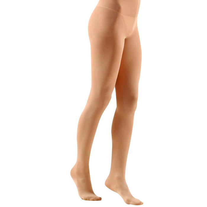 Le Bourget taille fine cream women pantyhose Snazzyway