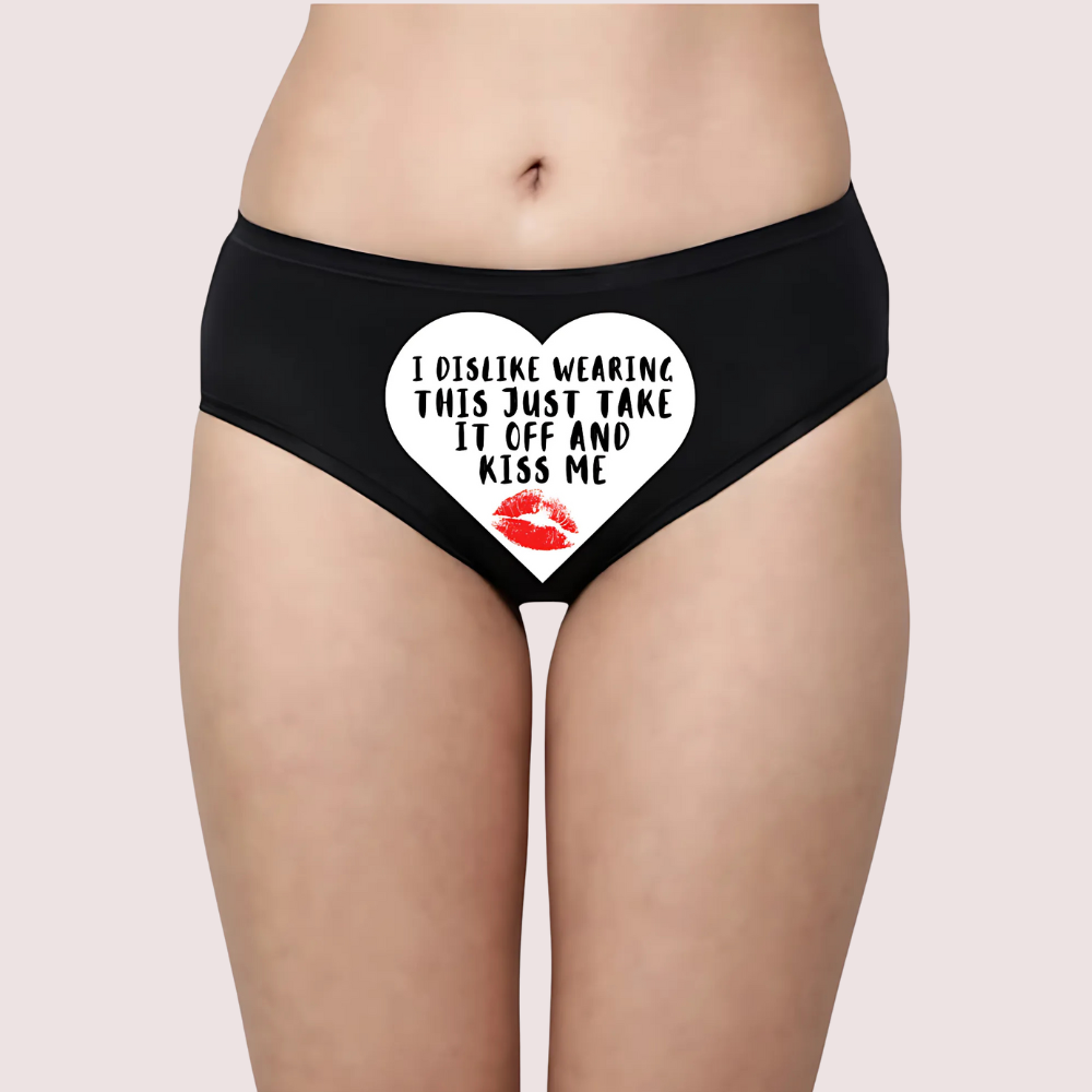 Playful Temptation Text Thong Snazzyway