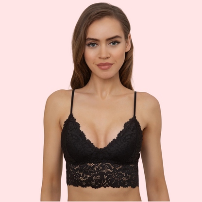 PK2 Elegant Lace Bralette Tops – Sexy & Stylish