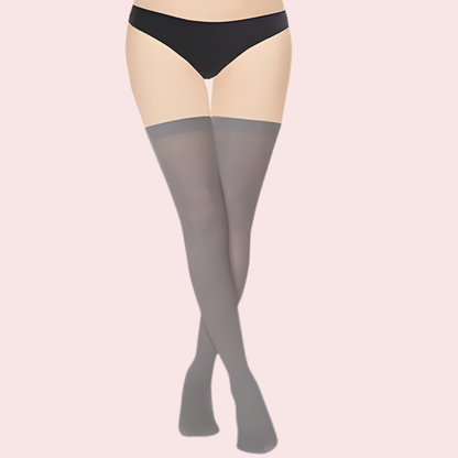 Classic Sheer Stockings – Pack of 2 (Grey & Nude Shades)