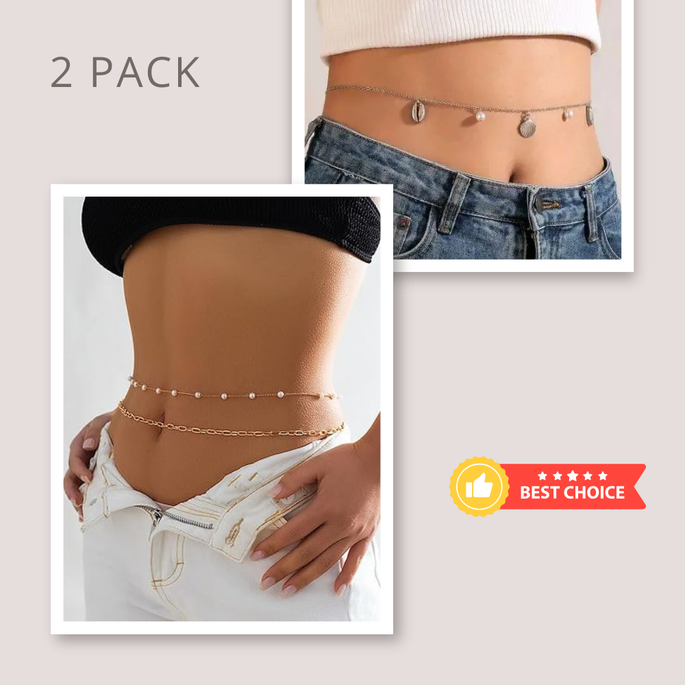 Sensuelle Double Dare Waist Chain Set Sensuelle jewellery