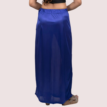 Indian Saree's Petticoat for Women Silk Satin Underskirt Solid Inner Wear
