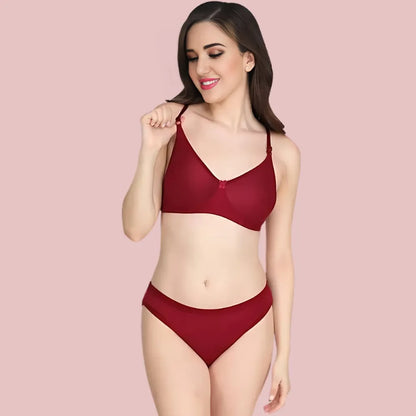 Soft Ease Cotton Comfort – Bra & Panty Set (2-Pack)