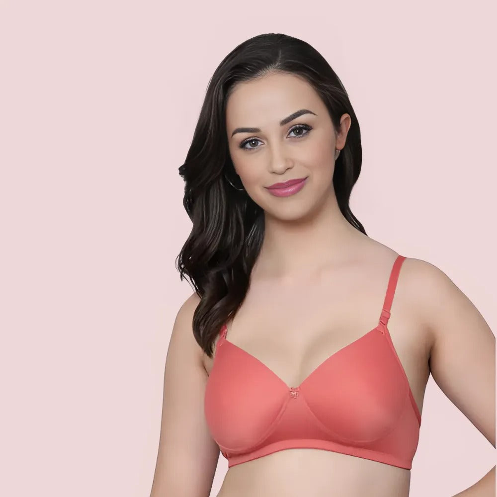 Bliss Wear Non-Wired Padded Bra Essentials – 6 Pack