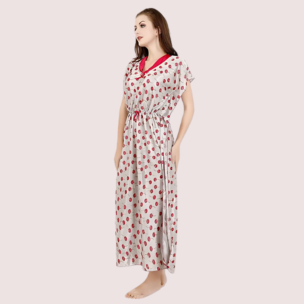 Luxurious Satin Maxi Sleepwear for Women