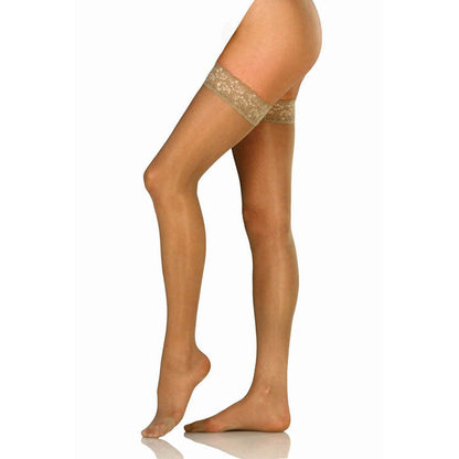 FootSmart Select Support Silicone Top Band Stockings Snazzyway