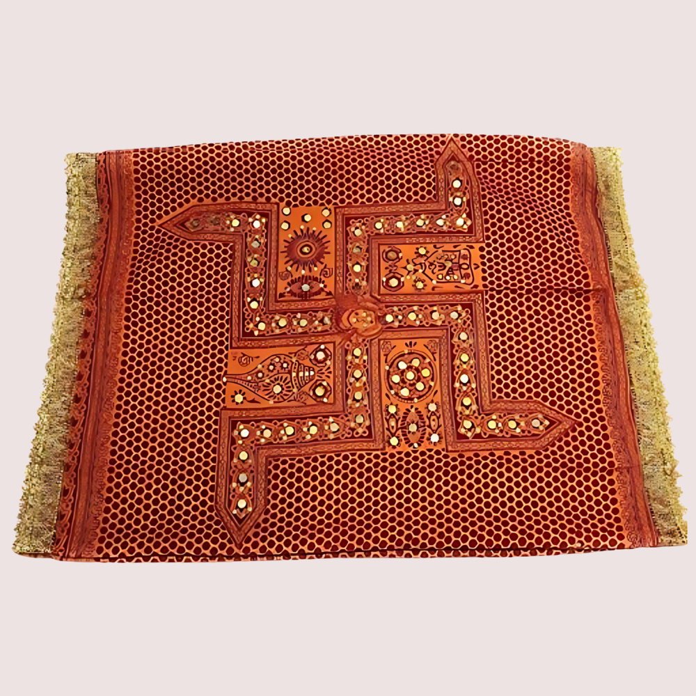 Fashion & Heritage Women’s Solid Cotton Pichora – Elegant Dupatta Snazzyway