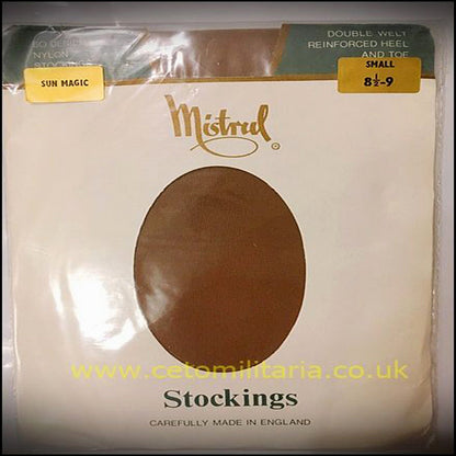 Mistral 60Denier Double Welt Reinforced Heel & Toe Stockings Snazzyway