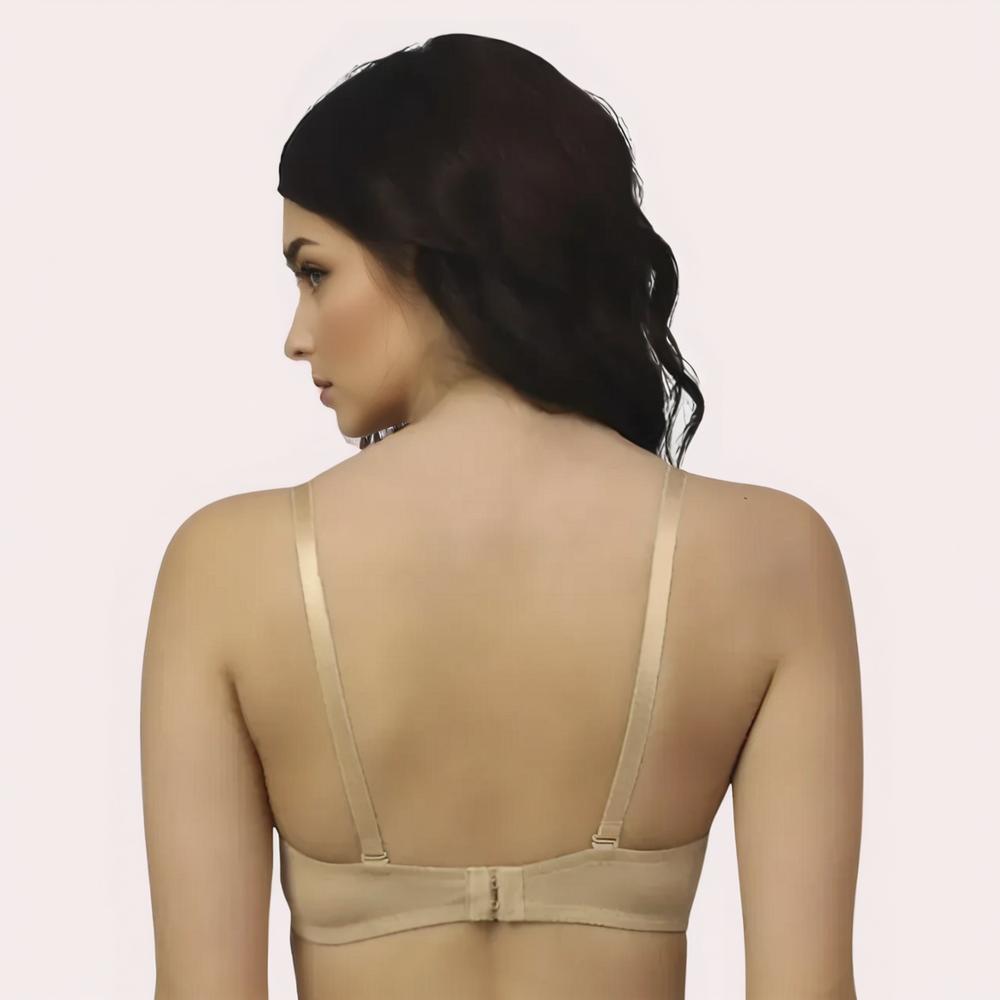 FD Demi Bra + Free Seamless Panty -  Lift, Comfort & Perfect Fit Snazzyway