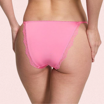 Crimson Whisper Lace Maid Costume & G-String