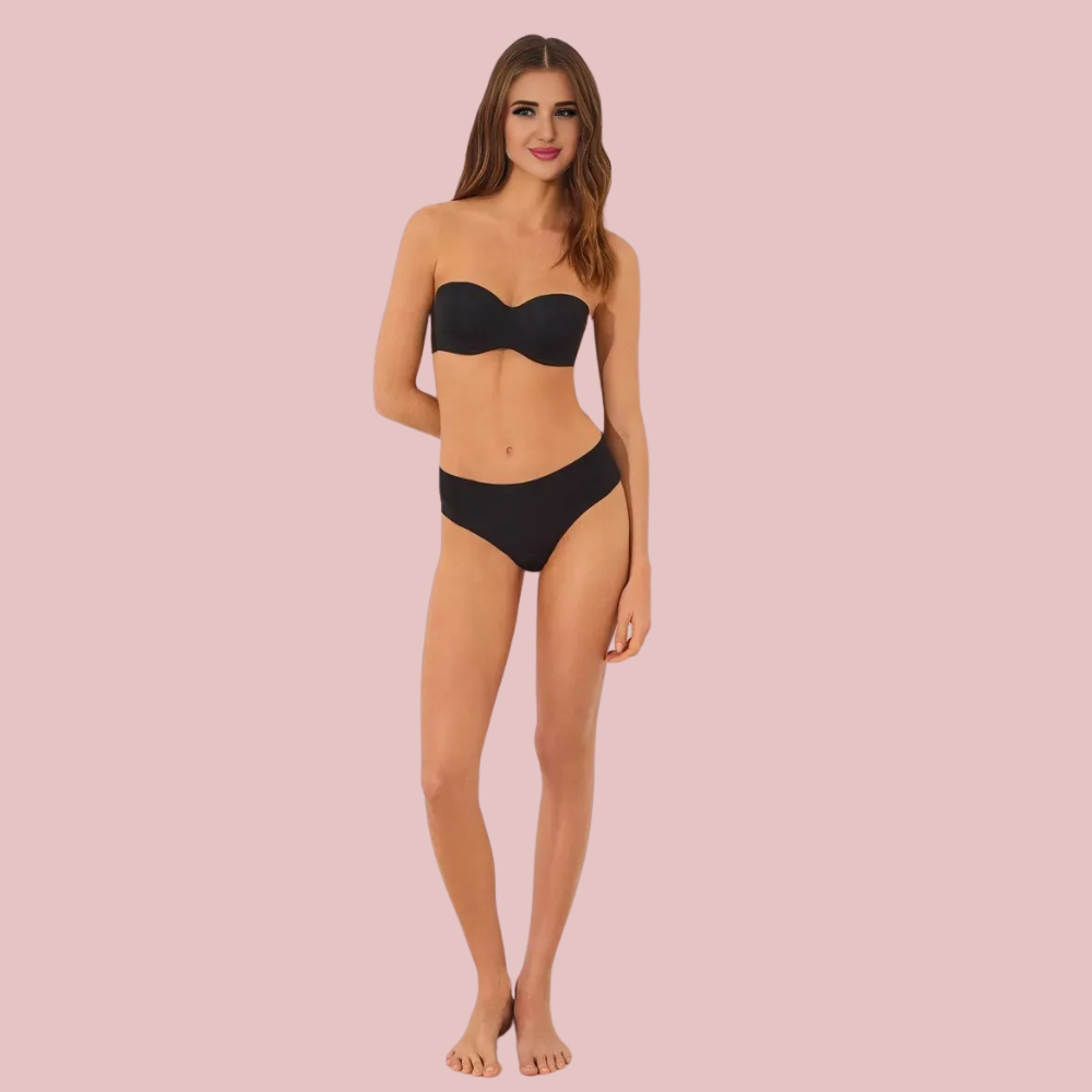 Sculpt &amp; Smooth – Demi Bra &amp; Seamless Panty Set