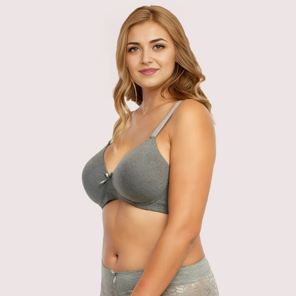 2 Pack No Wire Full Cup Light Padded bra